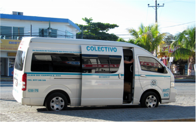 Public Transportation in Playa del Carmen Public Transportation in Playa del Carmen