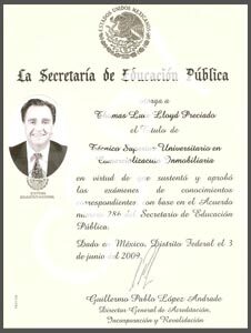 credentials thomas lloyd
