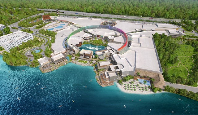 New Mall and Amusement Park