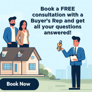 Banner: Book a Free Real Estate consultation with buyers' Rep